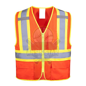 Unisex Wholesale Plus Size <b>Safety</b> Vest <b>Outdoor</b> Use New Style <b>Safety</b> Vest V Neck Low MOQ <b>Safety</b> Vest - Product Image 1