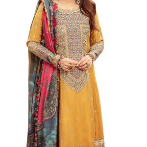 Shalwar Kameez de Alta Calidad para Mujer, Estilo Indio-Pakistaní, Servicio OEM, Ropa Casual Pakistaní, Tela de Algodón y Seda, para Toda Temporada - Product Image 1