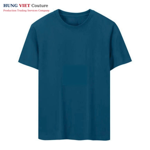 Camiseta de algodón con logotipo personalizado de Vietnam de alta calidad al por mayor - Product Image 3