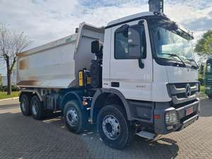 Camion lourd Mercedes ACTROS 4141 8x6 Euro5 Diesel, benne basculante, transmission automatique, conduite à gauche, 31-40T, neuf/occasion, modèle 2012, en vente - Product Image 3