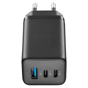 Cargador Multifunción MULTIPOWER MICRO 65W GaN con Entrega de Energía, USB Tipo-C y Tipo-A, 65WK Negro ACHUSBGAN3PD65WK - Product Image 5