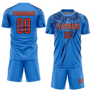 Men's Quick Dry Soccer Uniform Customizable Breathable France Jersey Set Wholesale Price Football Wear - Product Image 1