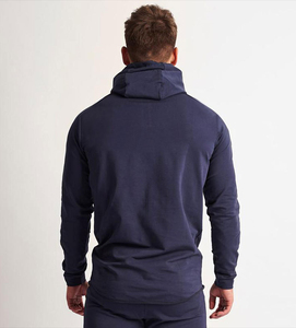 Survêtement en coton et polyester pour hommes avec logo personnalisé vêtements de sport de fitness jogging d'automne hiver style décontracté long avec logo personnalisé - Product Image 5