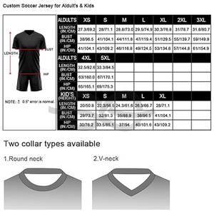 Nuevos conjuntos de camisetas de fútbol, ropa de fútbol de calidad tailandesa para hombres, camisetas de fútbol de práctica, camisetas de fútbol, nuevo diseño de alta calidad - Product Image 3