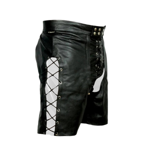 Nueva tendencia Mujeres Sexy Booty Shorts Moda personalizada Scrunch Faux Leather Wet Look Booty Short - Product Image 5