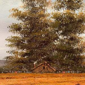 100% pintado a mano 20 \ "x 24 \" pinturas al óleo campo clásico paisaje abstracto arte de pared para decoración del hogar lienzo papel textura 3D - Product Image 4