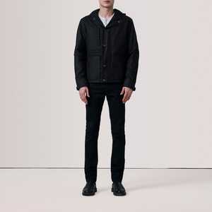 Vestes en toile durable pour hommes Veste d'hiver extérieure en coton à capuche Vêtements de travail imperméables Manteau décontracté pour hommes - Product Image 6