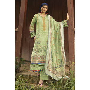 Conjunto de Traje de 3 Piezas Estampado para Mujer con Dupatta SD-52156 - Product Image 1