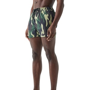Sublimation New <b>Camo</b> Design Drawstring Slim Fit Fashionable Custom Wholesale Hot Selling Design New <b>Men</b> Swim <b>Shorts</b> - Product Image 1