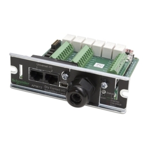 Tarjeta SmartSlot APC de SCHNEIDER ELECTRIC AP9613, Entrada y Salida de Contacto Seco (IO) - Product Image 1