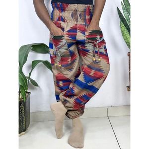 Unisex Boho Hareem <b>Pant</b> Men's Yoga Leisure <b>Pants</b> Yak <b>Wool</b> Blend Aztec Geometric Non-Itchy Warm Hand Stitched Hippie Tribal Style - Product Image 6