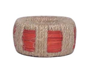 Anneau de serviette en métal de canne de couleur naturelle fait à la main porte-serviettes pour les fêtes de mariage restaurants/hôtels stockés - Product Image 4