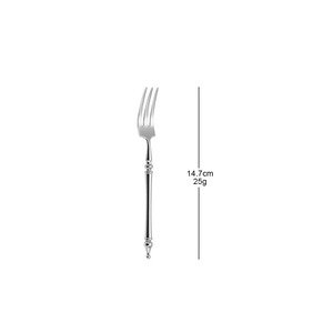 Ensemble de couverts en acier inoxydable de qualité optimale, assurant une uniformité dans votre présentation de table pour un look élégant. - Product Image 3