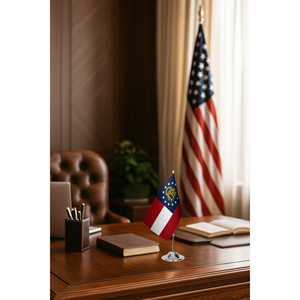 Accessoire de drapeau de bureau de l'État de Géorgie - Product Image 2