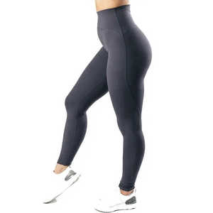 Hot Selling Women's High Waist Yoga Pants Custom Wholesale Spandex/Nylon <b>Seamless</b> <b>Leggings</b> Gym Outdoor Activities XL Scrunch - Product Image 2