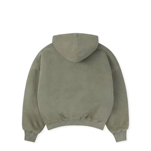 Custom Made <b>Men's</b> 100% Cotton Hoodies Comfortable Breathable with New Style 3D Embroidery Solid Pattern for Autumn Season - Product Image 3