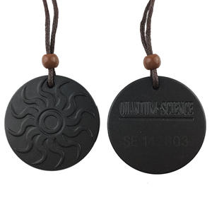 Bán buôn mặt dây chuyền đá núi lửa cân bằng lượng tử mới của công nghệ khoa học khoáng chất Hoonni, công nghệ nano, ion âm, OEM - Product Image 3