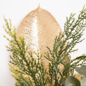 Decoración Navideña de Ramas con Hojas Doradas, Adornos Elegantes Ovalados y para Árboles de 65 cm, Sintéticos, para Decoración Festiva - Product Image 3