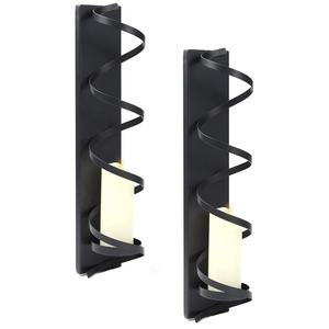 Wall Decor <b>Candle</b> Stand <b>Floating</b> Style Hanging <b>Candle</b> Stand Black Twisted Home Enhancing <b>Candle</b> Holder Hot Sell - Product Image 1