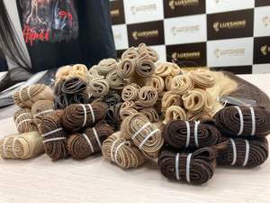 100% Vierge Remy Cheveux Humains Double Dessiné Vietnamien Haute Qualité Transparent Dentelle Perruques avec Vague Naturelle Lâche Vague Profonde Styles - Product Image 2