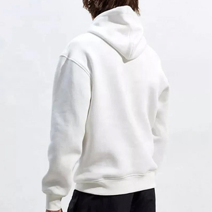 Ropa de calle de alta calidad personalizada 100% algodón Chenille parche bordado pulóver venta al por mayor Chenille bordado sudaderas con capucha para hombres - Product Image 2