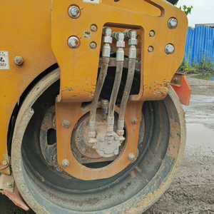 Rodillo Vibratorio Hidráulico de Doble Tambor de 2-3 Toneladas, de Segunda Mano, Original, de Alto Rendimiento, STR30C-8S con Motor Diésel - Product Image 5