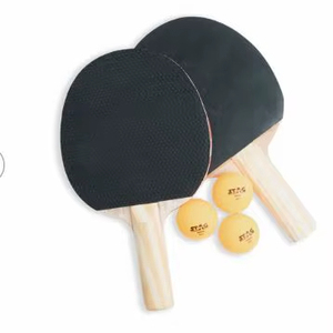 Raquette de tennis de table Construction durable pour des performances longue durée Ensemble complet pour un jeu immédiat Raquette de tennis de table - Product Image 1