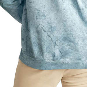 Breathable Sweatshirt for Men Cotton Inside Pullover Heavy Weight O Neck <b>Jumper</b> Men Acid Wash Sweatshirt - Product Image 5