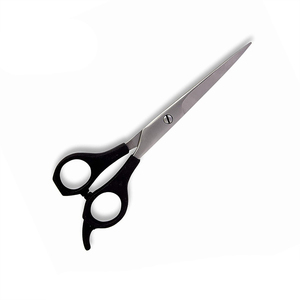 Ciseaux de coiffure à manche en plastique de haute qualité, lame en acier inoxydable, ciseaux de coiffeur professionnels avec repose-sonnerie - Product Image 6