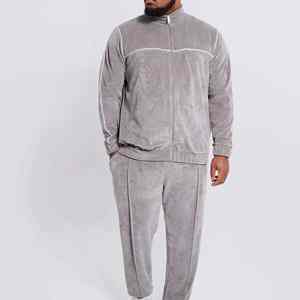 Chándal de terciopelo de calidad superior para hombre, conjunto de invierno con capucha y pantalones de chándal, las mejores características, chándal de terciopelo único Unisex para hombre - Product Image 5