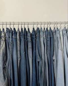 Jeans en denim taille mi-haute pour femmes, lavage foncé, coupe ample, style boyfriend, streetwear décontracté, Y2K, haute qualité - Product Image 4