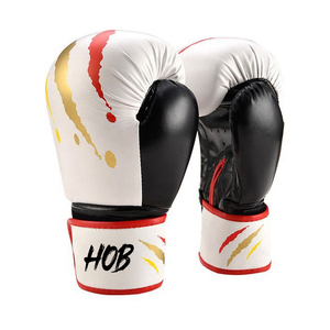 Custom graphics Fight Winning Punching Sparring Gloves New Design Boxing Gloves Printed Custom Logo <b>Synthetic</b> <b>Leather</b> - Product Image 1