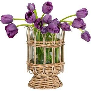 8.5หวายโปรวองซ์ \ "ของตกแต่งแบบแขวนทำจากเฮอร์ริเคนสีขาวสำหรับงานกิจกรรมตกแต่งบ้านที่วางเทียนอื่นๆ - Product Image 5