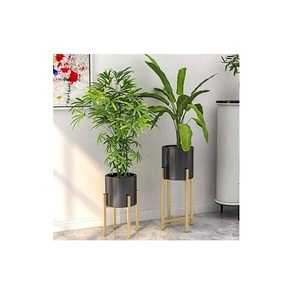 Jardinières d'extérieur Pots de jardin et pots de fleurs et jardinières en métal Supports et contenants pour plantes Décoration intérieure exquise - Product Image 2