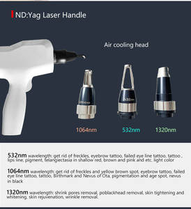 <span class=keywords><strong>เครื่อง</strong></span>เลเซอร์กำจัดรอยสักแบบพกพา 1064nm/532nm/1320nm Nd-Yag พร้อมฟังก์ชั่นคาร์บอนพีล สำหรับใช้ในเชิงพาณิชย์ - Product Image 3