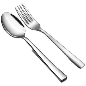 Premium Catering Stainless Steel <b>Salad</b> Server Set Durable Serving <b>Tools</b> - Product Image 1