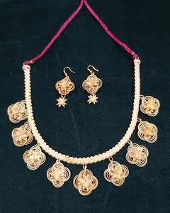 Nueva moda, collar de jazmín étnico ecológico, estilo de bambú, artesanía de madera, fiesta, ocasiones festivas, regalos, superventas 2025 - Product Image 1