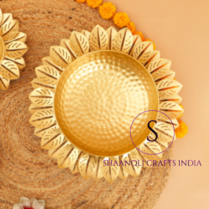 Urli ชามดอกไม้ลอยน้ำสำหรับตกแต่งของขวัญงานประดิษฐ์ดิวาลีของขวัญแต่งงานลวดลายสวยงามของ urli's - Product Image 2