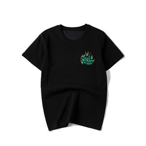 T-shirts personnalisés brodés à bas prix, logo personnalisé, haute qualité, respirant, séchage rapide, t-shirts pour hommes en vente en ligne - Product Image 1