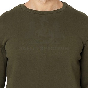 Nouvel arrivage : Survêtements de sport décontractés pour hommes, hiver, couleur unie, écologiques, respirants, 100 % coton, séchage rapide, légers, avec côtés contrastants - Product Image 5