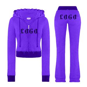 Conjunto de Sudadera con Capucha y Pantalones Deportivos Casuales de Algodón para Mujer, Diseño de Leopardo, Cómodo, Transpirable y Ecológico - Product Image 1