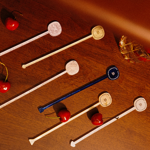 Muddler de Acrílico con Perlas Personalizado, Logotipo Personalizado Brillante, Herramienta Reutilizable de Plástico para Mezclar Cócteles, Accesorio de Bar - Product Image 3