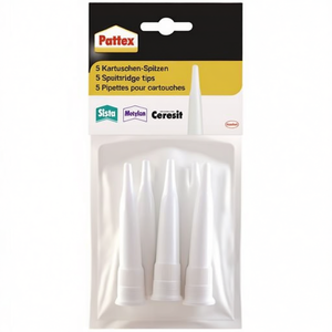 PFWKS Lot de 5 embouts de cartouche en plastique avec 1 capuchon PATTEX, bâtons de colle thermofusible, sac d'accessoires - Product Image 3