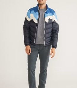 High Quality Autumn Puffer <b>Jacket</b> Bubble Style Stand Collar Zipper Outdoor Casual <b>Plus</b> <b>Size</b> Men's Sublimation Waterproof - Product Image 6
