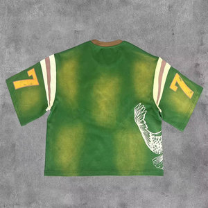 Camiseta Negra para Hombre, Manga Corta, Corte Regular, Estampado de Portada de Álbum, Cuello Redondo Informal, Algodón Jersey - Product Image 5