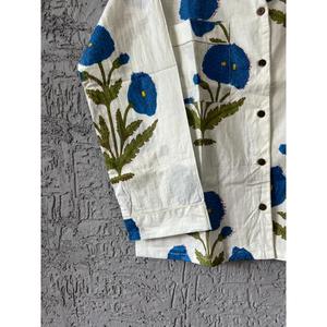 Nuevo Conjunto de pijama de algodón estampado, regalo para mujer, precio al por mayor, traje de noche de algodón para mujer, ropa de salón de algodón puro y ropa de dormir - Product Image 5