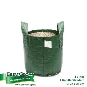 Bolsa de cultivo de plástico resistente, con asas fuertes, 10, 11 y 15 litros, macetas de jardín, venta al por mayor, la mejor calidad - Product Image 2