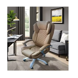 Chaise de travail rembourrée souple avec repose-pieds et dossier haut conçue pour des séances de salle de réunion confortables en Inde - Product Image 5