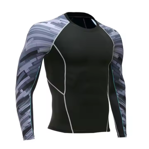 OEM MMA rushguard de secado rápido de manga larga rushguard personalizado impreso rash guard sublimación impreso rashguard personalizar su propio logotipo - Product Image 4