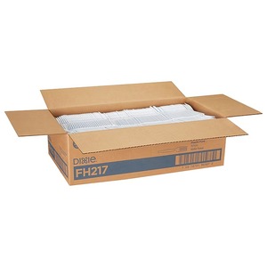 Fourchette en plastique Dixie, robuste, blanche, 1000/carton (FH217) - Product Image 3